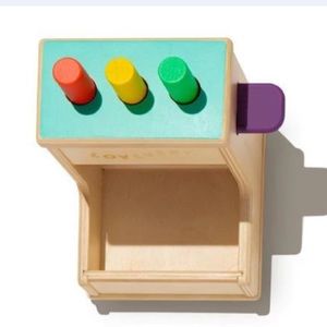 Lovevery Wooden Peg Drop - Thinker Play Kit (months 11-12) w/ original pegs!